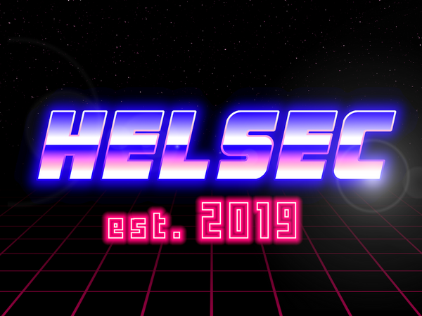 HelSec retrologo